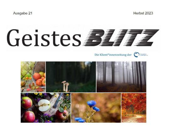 Ausgabe 21 des Geistesblitz ist da
