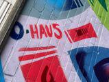 Graffitikunst am Orientierungshaus