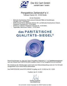 Zertifizierung 2022